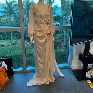 Gemeli like silk dress beautiful gown for every occasion never worn